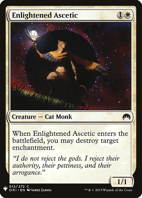 Enlightened Ascetic [Mystery Booster #0094] (ORI-C)