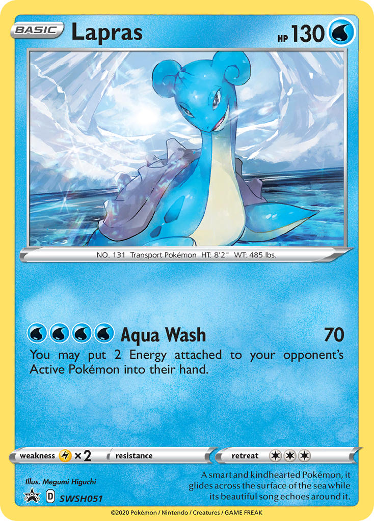 Lapras - SWSH051 (SWSH:PR) Promo - Near Mint Holofoil
