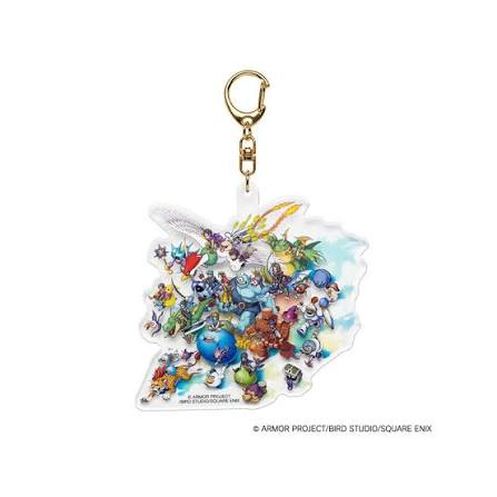 Dragon Quest: Acrylic Keychain - 40th Anniversary Ver.