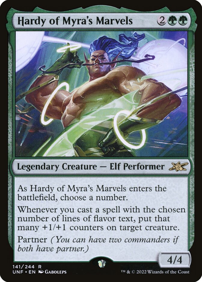 Hardy of Myra's Marvels (UNF-R-FOIL)