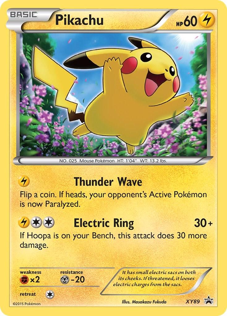 Pikachu (Collector Chest) - XY89 (XY:PR) Promo - Lightly Played Holofoil