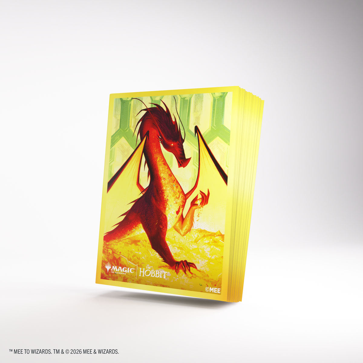 GameGenic: Premium Art Sleeves - MTG: The Hobbit - Smaug the Golden