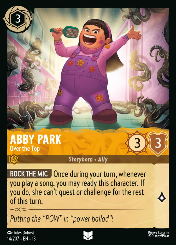 Abby Park - Over the Top (014/204 - Attack of the Vine!) Uncommon
