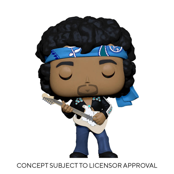 POP Figure: Icons #0244 - Jimi Hendrix