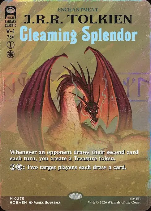 Gleaming Splendor [ #0275 Borderless Book Cover Surge Foil ] (HOB-M)