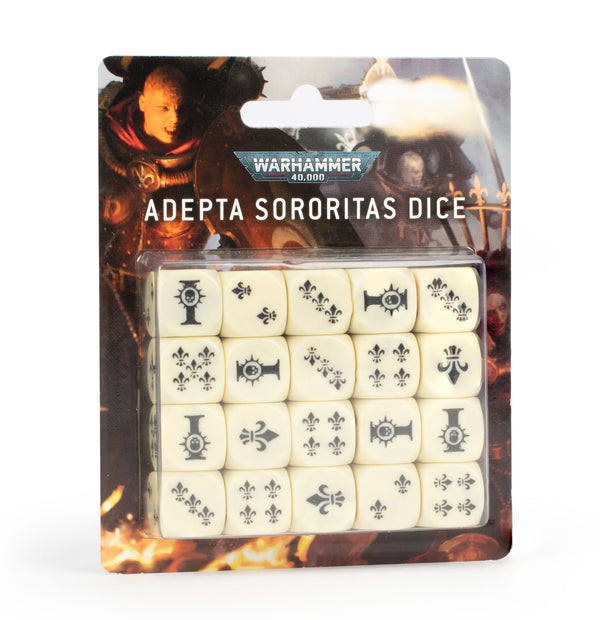 Citadel Hobby: Dice Set - 40K: Adepta Sororitas (9th)