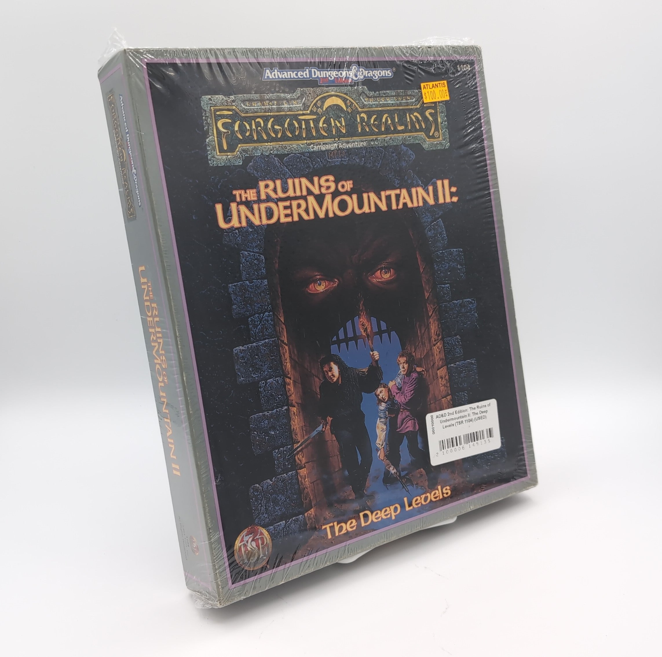 AD&D 2nd Edition: The Ruins of Undermountain II: The Deep Levels (TSR 1104) (USED)