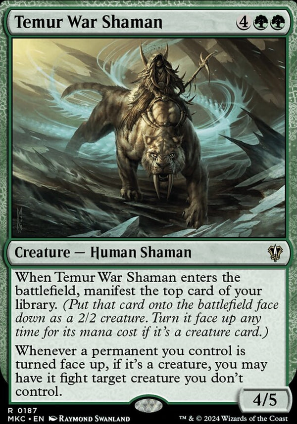 Temur War Shaman [#0187] (MKC-R)