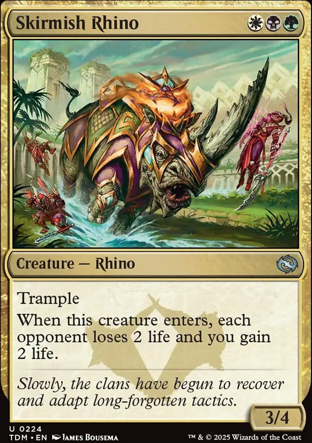 Skirmish Rhino [ #0224 ] (TDM-U)
