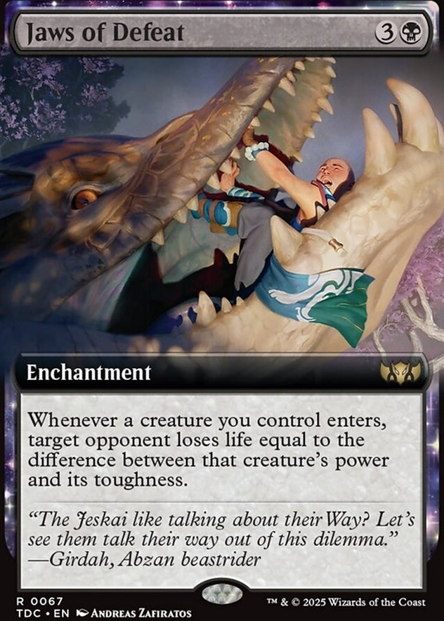 Jaws of Defeat [ #0067 Extended Art ] (TDC-R)