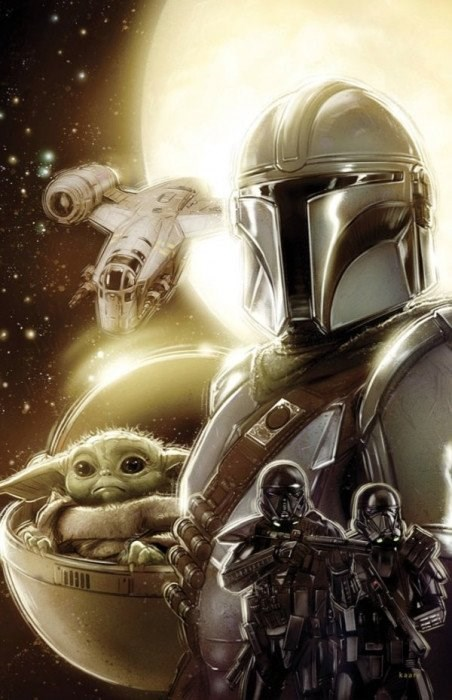 STAR WARS: THE MANDALORIAN #7 KAARE ANDREWS VARIANT