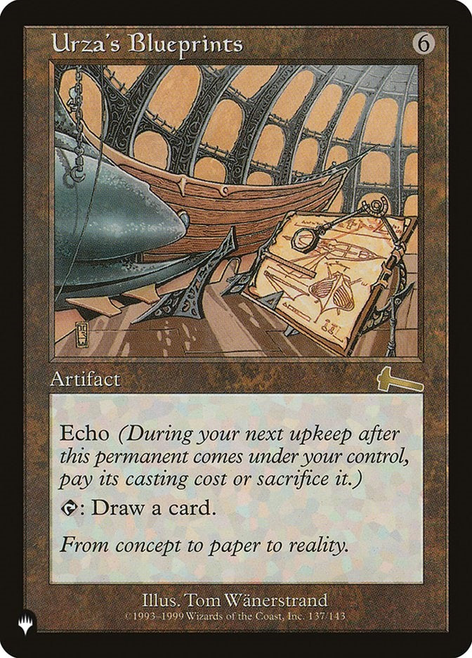 Urza's Blueprints (ULG-R-LIST)