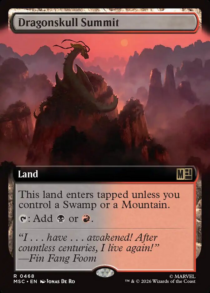 Dragonskull Summit [ #0468 Extended Art ] (MSC-R)