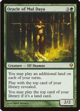 Oracle of Mul Daya (ZEN-R) Moderate Play