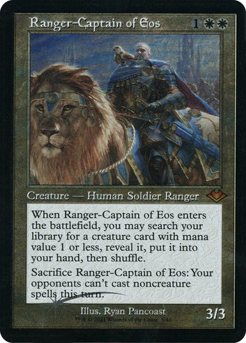 Ranger-Captain of Eos [#5/40 Old-Frame] (MH1-R- ETCHED FOIL)