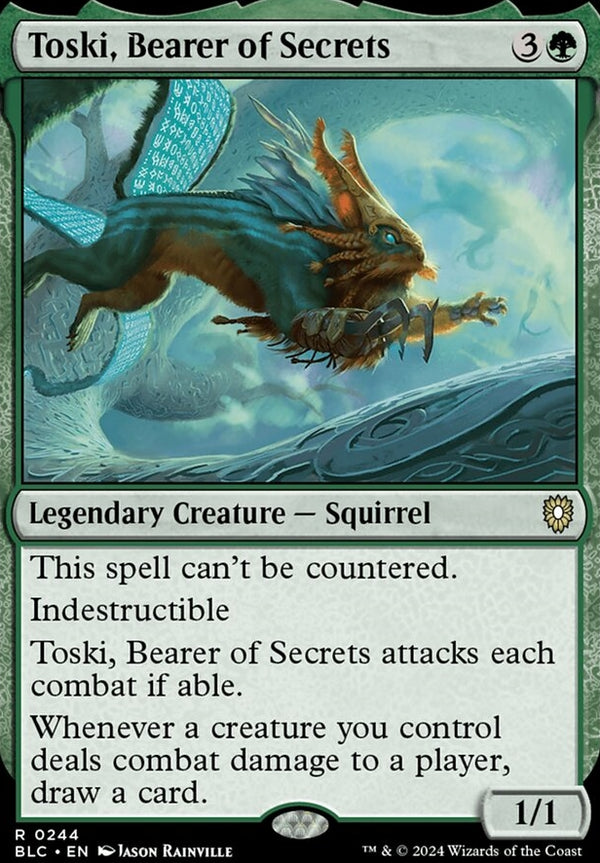 Toski, Bearer of Secrets [#0244] (BLC-R)