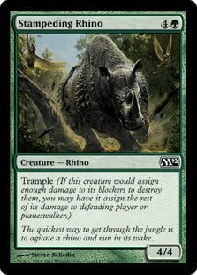 Stampeding Rhino (M12-C)