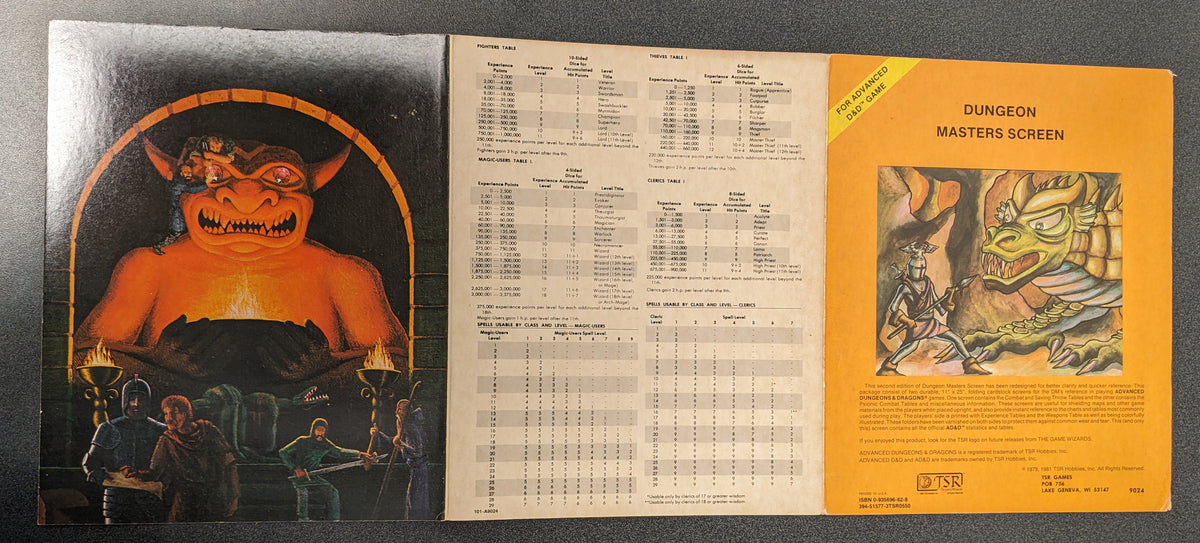 AD&D: Dungeon Masters Screen 2 Pack (9024)