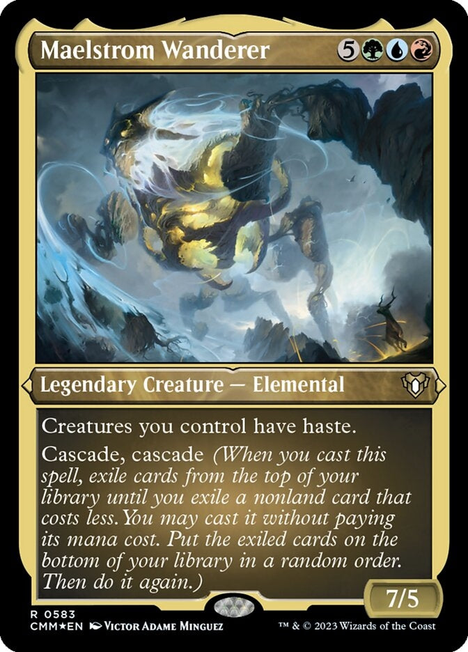 Maelstrom Wanderer [#0583 Etched Foil] (CMM-R)