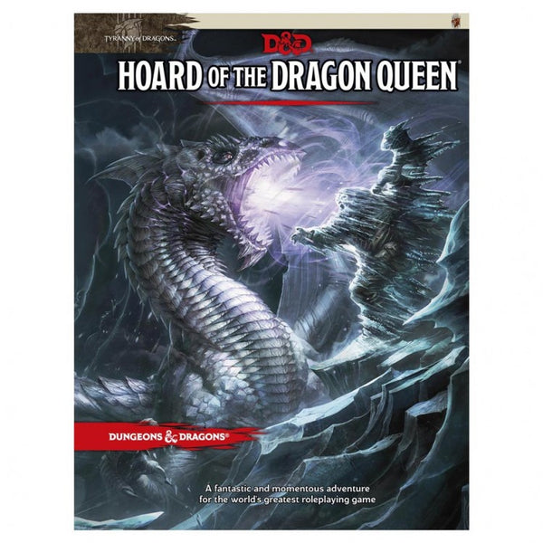 D&D 5E: Adventure 01 - Tyranny of Dragons: Hoard of the Dragon Queen - for levels 1-10 (USED)