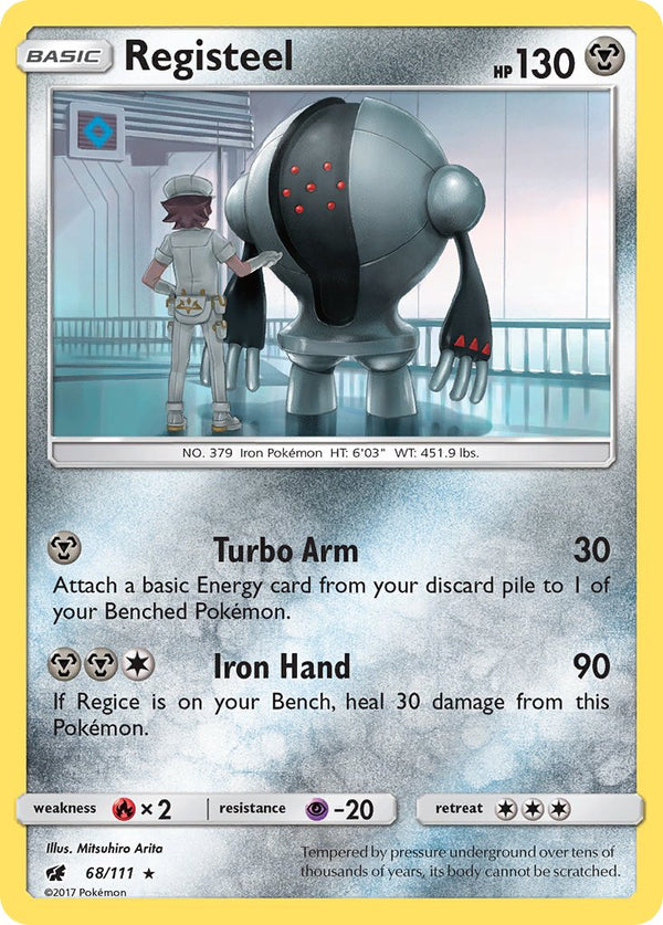 Registeel - 068/111 (CIN) Rare - Near Mint