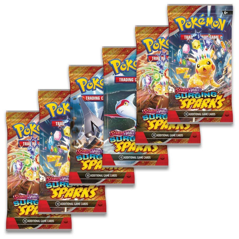 Pokemon TCG: S&V08 Surging Sparks - Booster Bundle