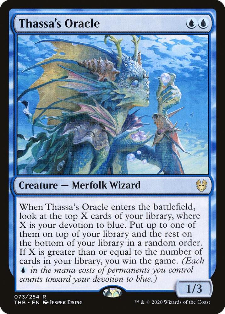 Thassa's Oracle (THB-R) Moderate Play