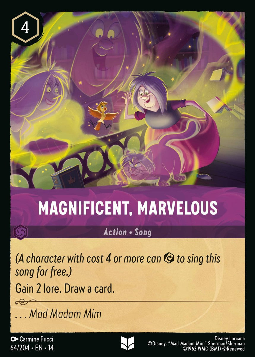Magnificent, Marvelous (064/204 - Hyperia City) Uncommon