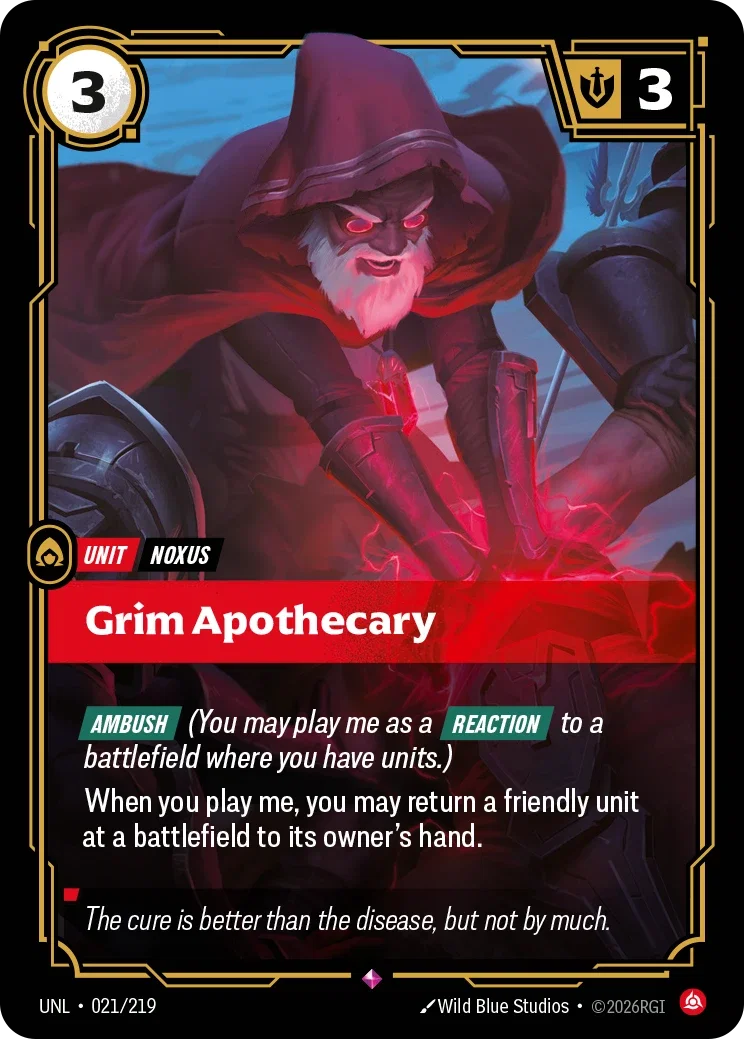 Grim Apothecary - 021/219 (UNL)  Rare