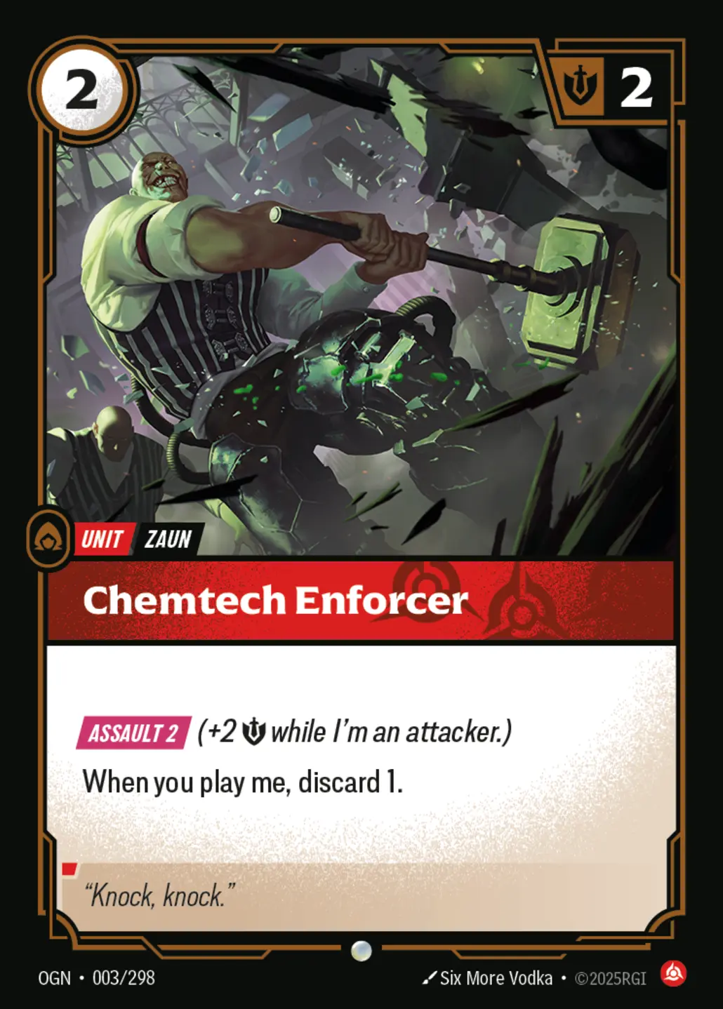 Chemtech Enforcer - 003/298 (OGN) Common