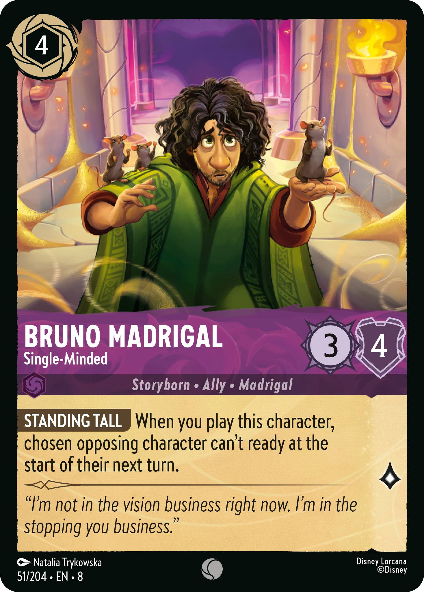 Bruno Madrigal - Single-Minded (Reign of Jafar - 051/204 ) Common