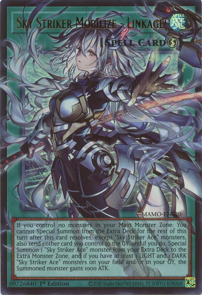Sky Striker Mobilize - Linkage! (Extended Art) (MAMO-EN020)