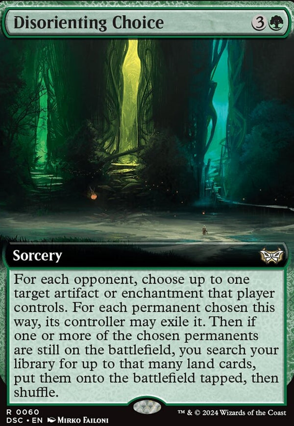 Disorienting Choice [#0060 Extended Art] (DSC-R)