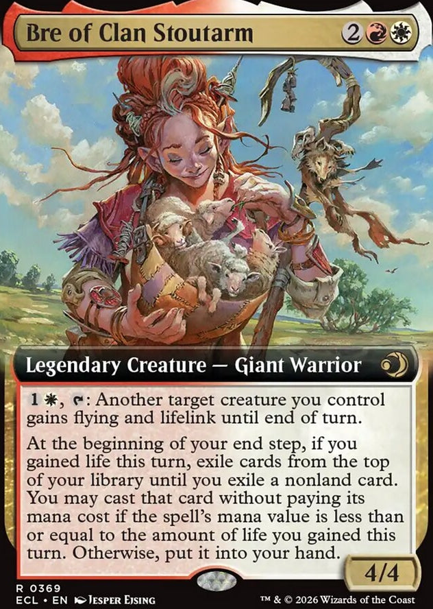 Bre of Clan Stoutarm [ #0369 Extended Art ] (ECL-R)
