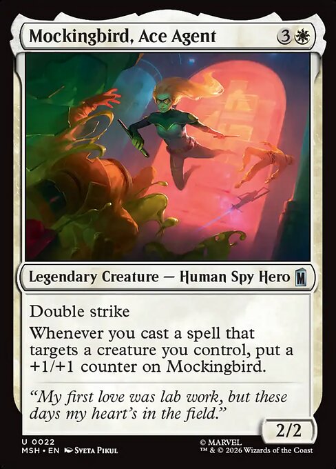 Mockingbird, Ace Agent [ #0022 ] (MSH-U)