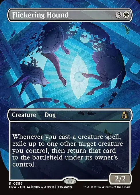 Flickering Hound [ #0359 Borderless Braintwister Series ] (FRA-R)