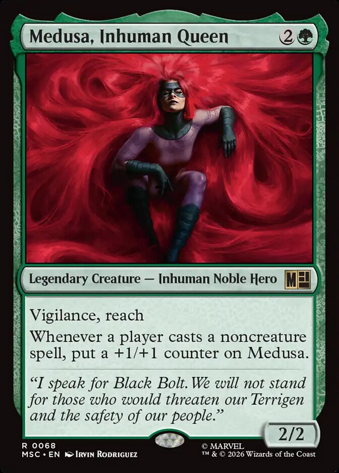 Medusa, Inhuman Queen [ #0068 Surge Foil ] (MSC-R)