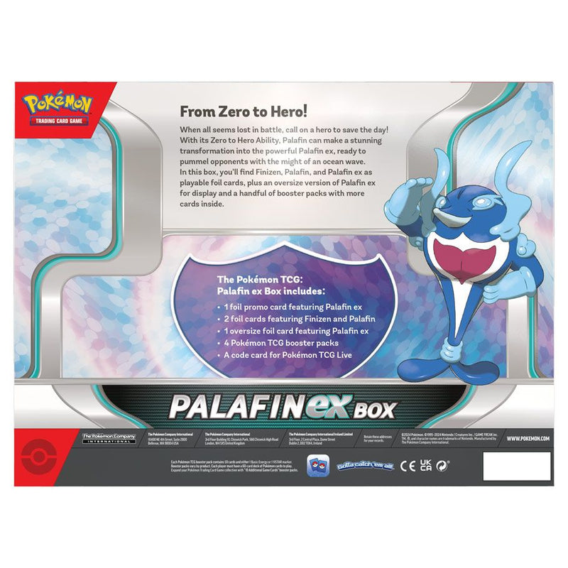 Pokemon TCG: Palafin ex Box (Release Date: 06.21.24)