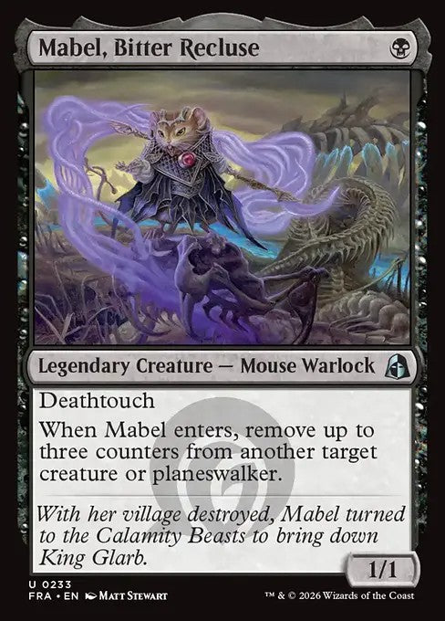 Mabel, Bitter Recluse [ #0233 ] (FRA-U)