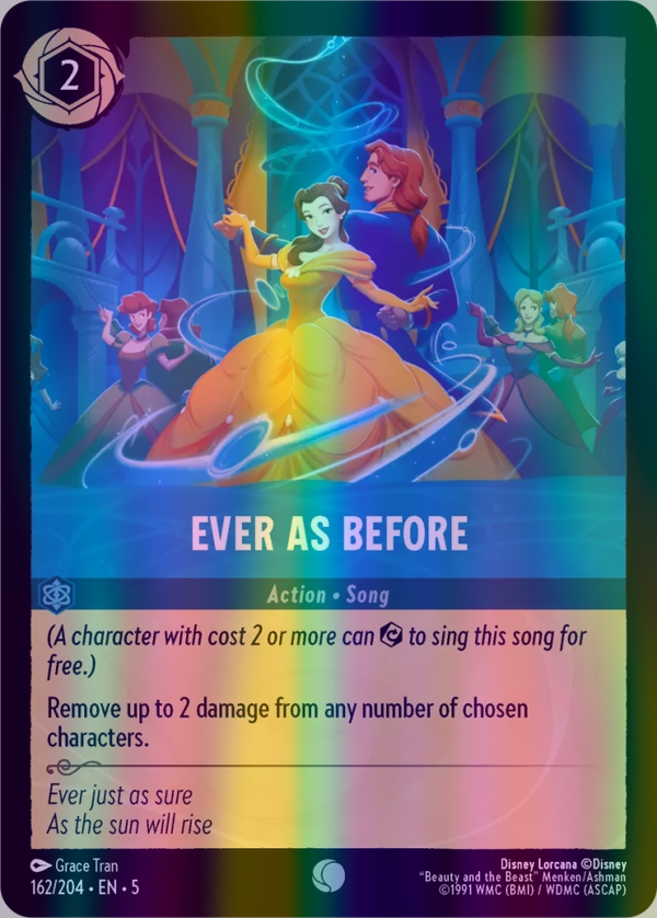 Ever as Before (Shimmering Skies 162/204) Common - Near Mint Cold Foil