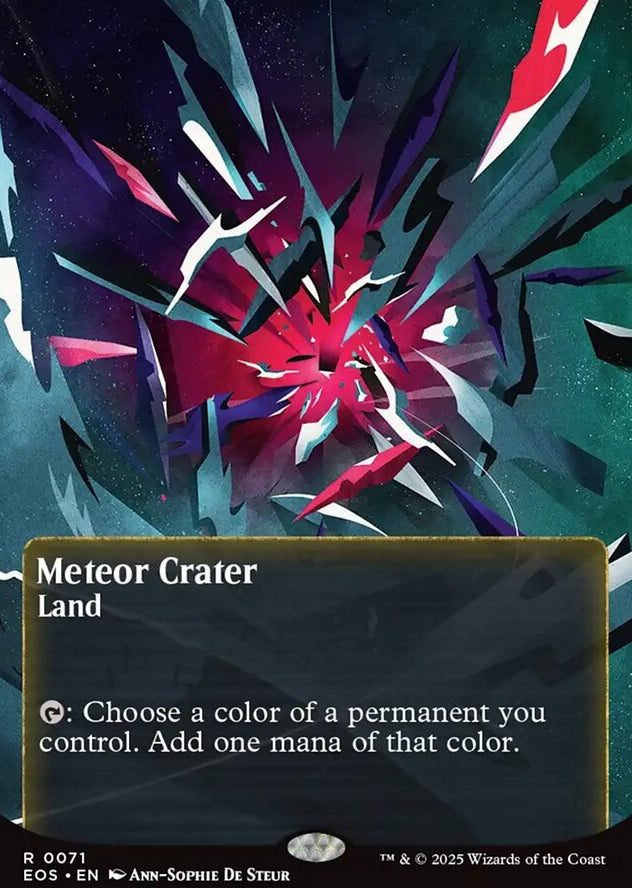 Meteor Crater [ #0071 Poster Stellar Sights ] (EOS-R)