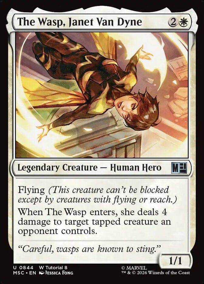 The Wasp, Janet Van Dyne [ #0844 ] (MSC-U)