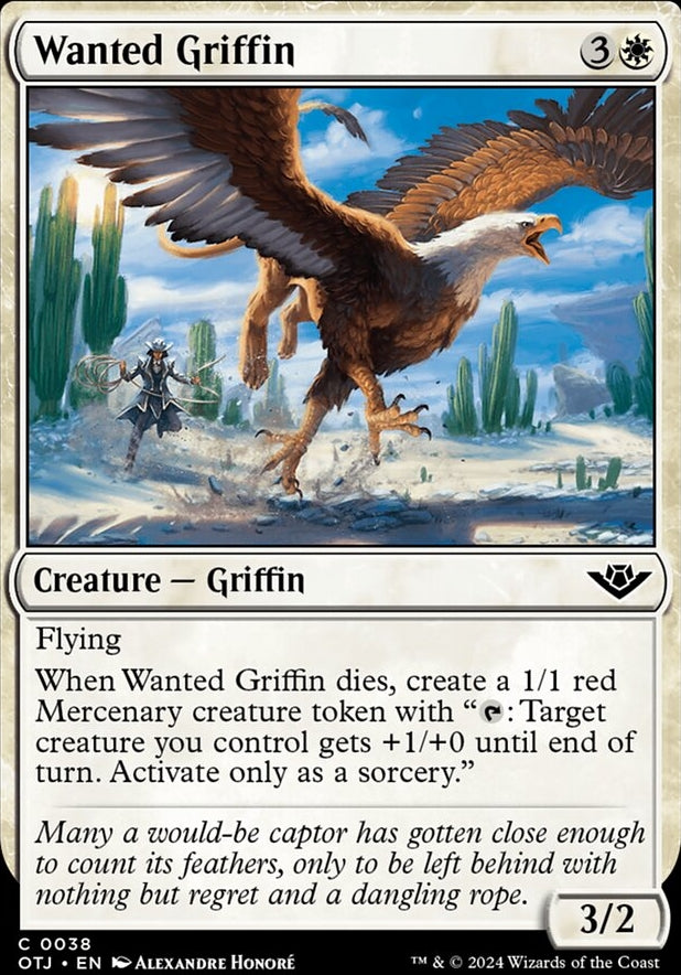 Wanted Griffin [#0038] (OTJ-C-FOIL)