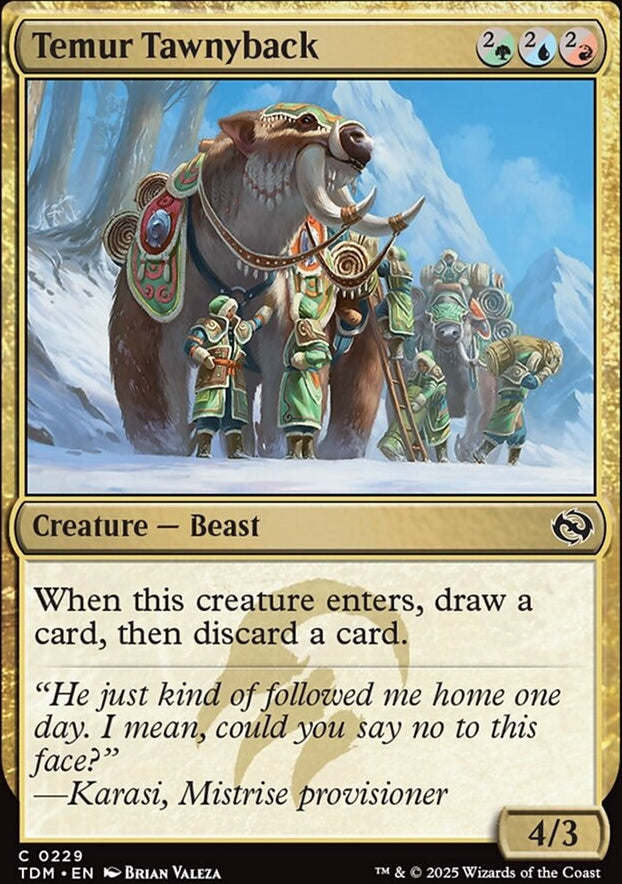 Temur Tawnyback [ #0229 ] (TDM-C)