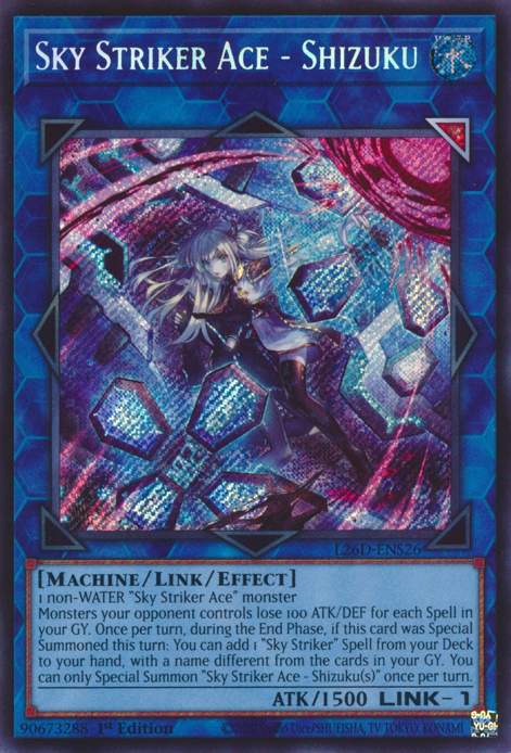 Sky Striker Ace - Shizuku (L26D-ENS26)