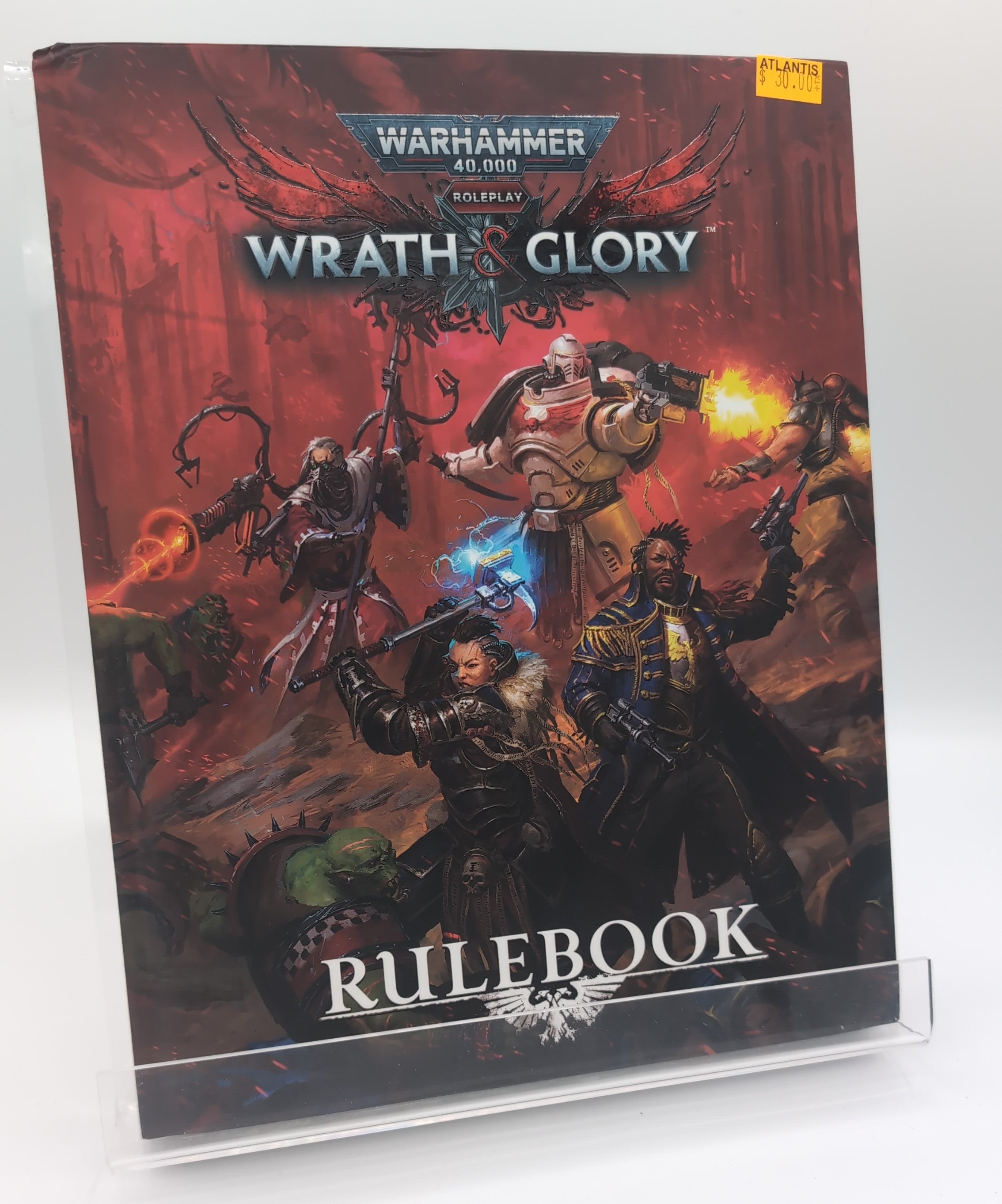 Warhammer 40K RPG: Wrath & Glory - Core Book (OOP) (USED) [LOT #2]
