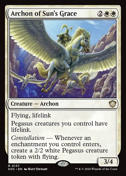 Archon of Sun's Grace [ #0137 ] (SOC-R)