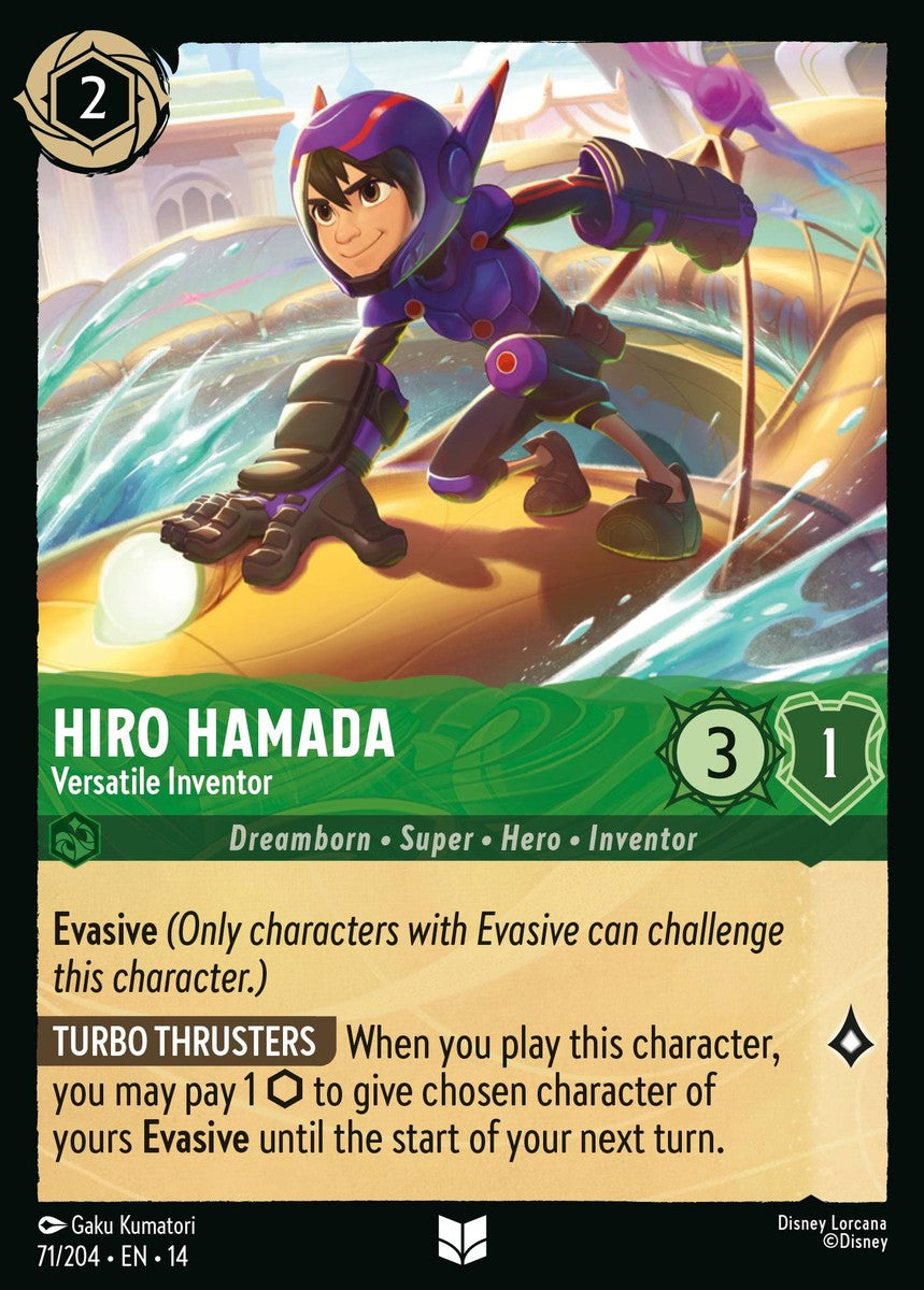 Hiro Hamada - Versatile Inventor (071/204 - Hyperia City) Uncommon