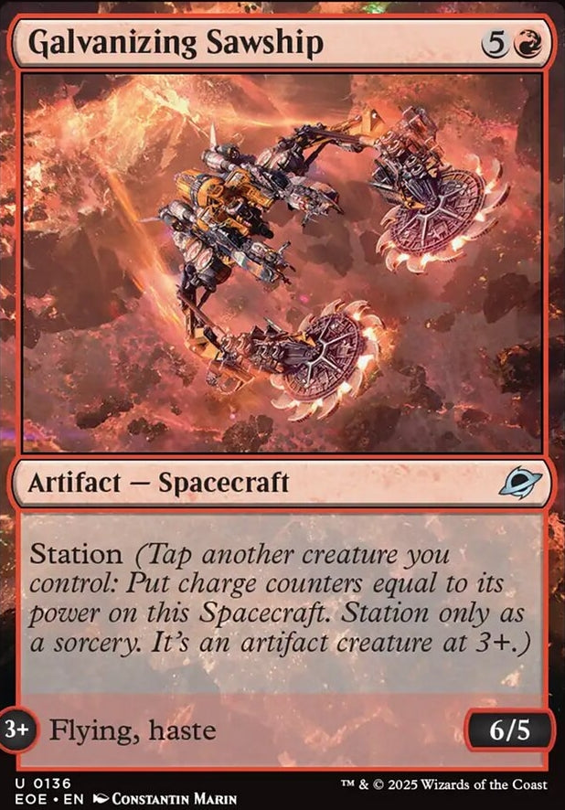 Galvanizing Sawship [ #0136 ] (EOE-U)
