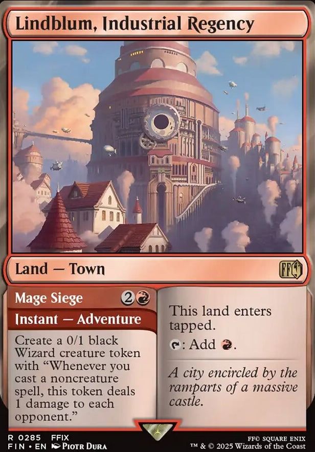 Lindblum, Industrial Regency // Mage Siege [ #0285 ] (FIN-R)